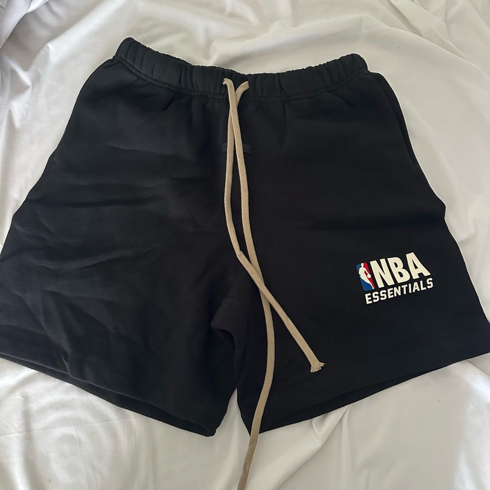 Essentials Black Athletic Men's Shorts